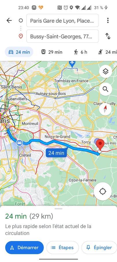 House Near Disneyland And Paris Apartman Bussy-Saint-Georges Kültér fotó